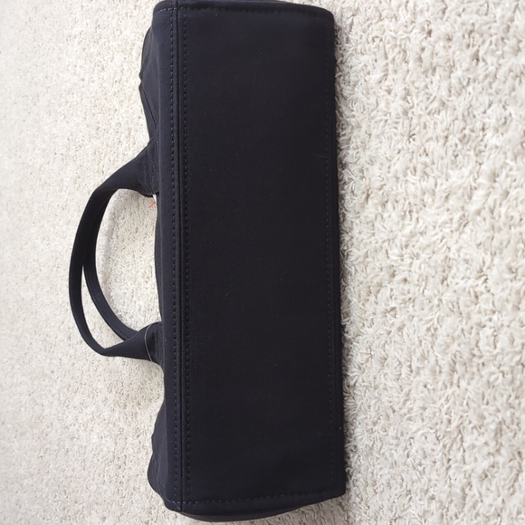 NWT Kate Spade Jett Large Canvas Tote, Signature Logo Design, Black DISCONTINUED - Picture 3 of 15